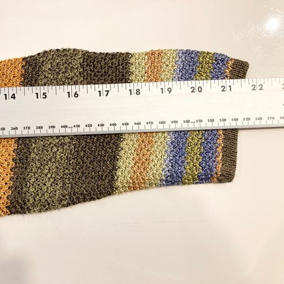 NWOT VINTAGE SIGRID OLSEN Cardigan S Multi Mother Pearl Long Sleeve Cotton Rayon - Picture 10 of 10